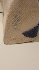 Seramik Heykel - Saçı Balıklı Beyaz Kadın