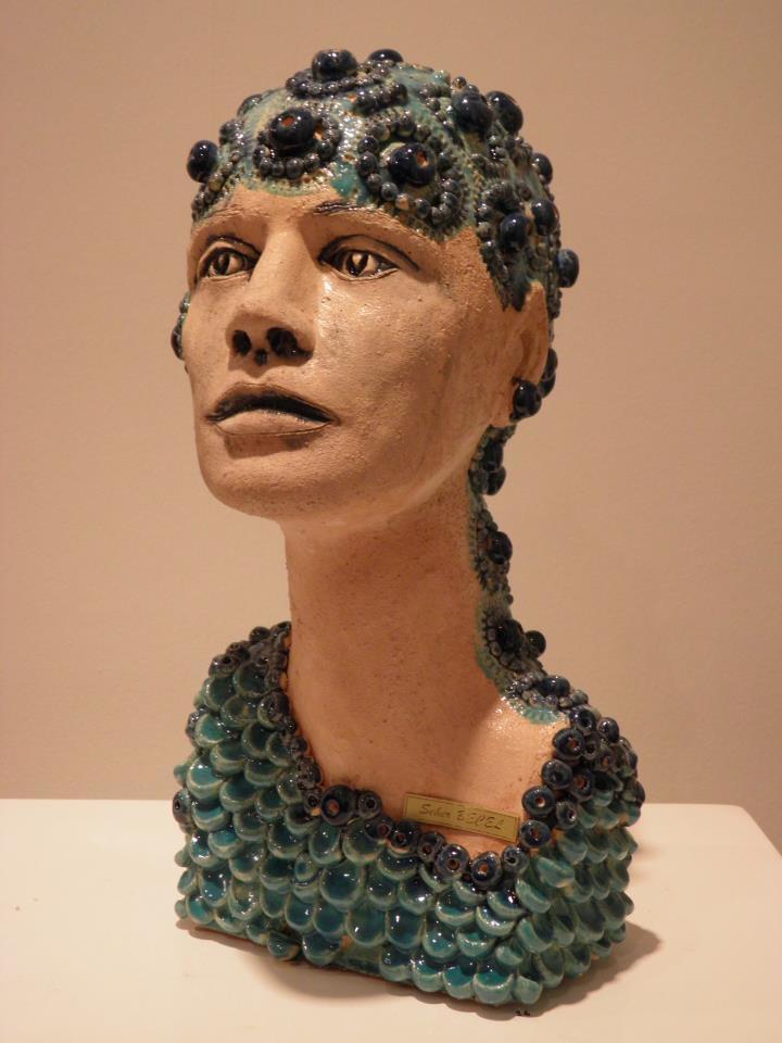 Seramik Heykel - Deniz Kestanesi Kadın