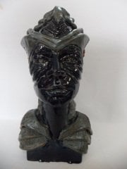 Seramik Heykel - Siyah Midye Kadın