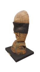 Seramik Heykel - Kimlikler - Görmeksizin 29x17x7cm