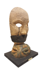 Seramik Heykel - Kimlikler - Konuşmaksızın 29x17x7cm