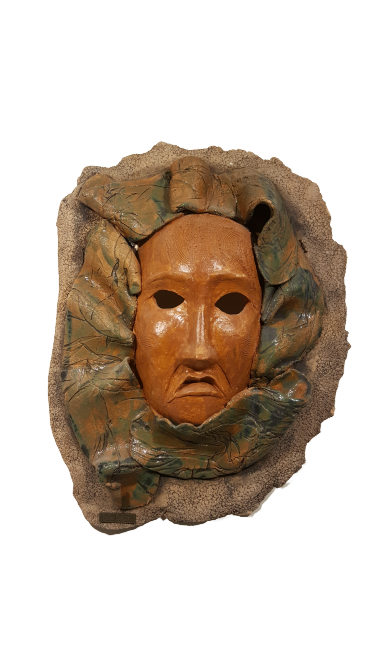 El Yapımı Seramik Pano - Kimlikler - Mutlak 44x33x9cm