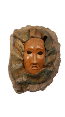 El Yapımı Seramik Pano - Kimlikler - Mutlak 44x33x9cm