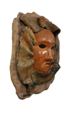 El Yapımı Seramik Pano - Kimlikler - Mutlak 44x33x9cm