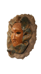 El Yapımı Seramik Pano - Kimlikler - Mutlak 44x33x9cm