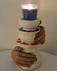 Seramik Heykel - Çalışan Eller