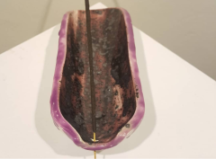 İçi Siyah Noktalı Mor
