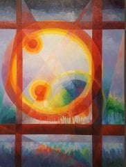TUVAL ÜZERİNE YAĞLI BOYA ORİJİNAL SANAT ESERİ