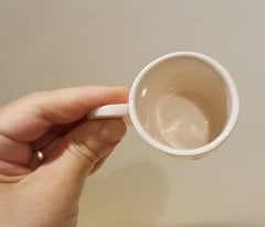 Angle 2 Kişilik Standart Türk Kahcesi Fincanı