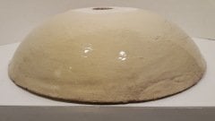 El yapımı, el boyaması seramik lavabo
