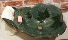 Havlu askılı sabunluklu lavabo (Çınar)