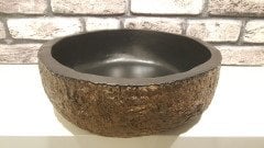 Kaya dokulu El yapımı seramik lavabo 1