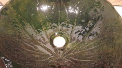 Yaprak dokulu El yapımı seramik lavabo