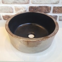 Mat siyah lavabo