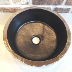 Mat siyah lavabo