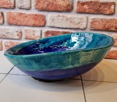 Turkuaz Girdap Lavabo