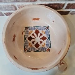El boyaması lavabo 1
