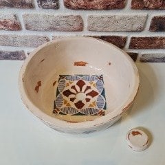 El boyaması lavabo 1
