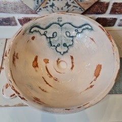 El boyaması lavabo 2