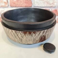 Gold bronz mat siyah lavabo